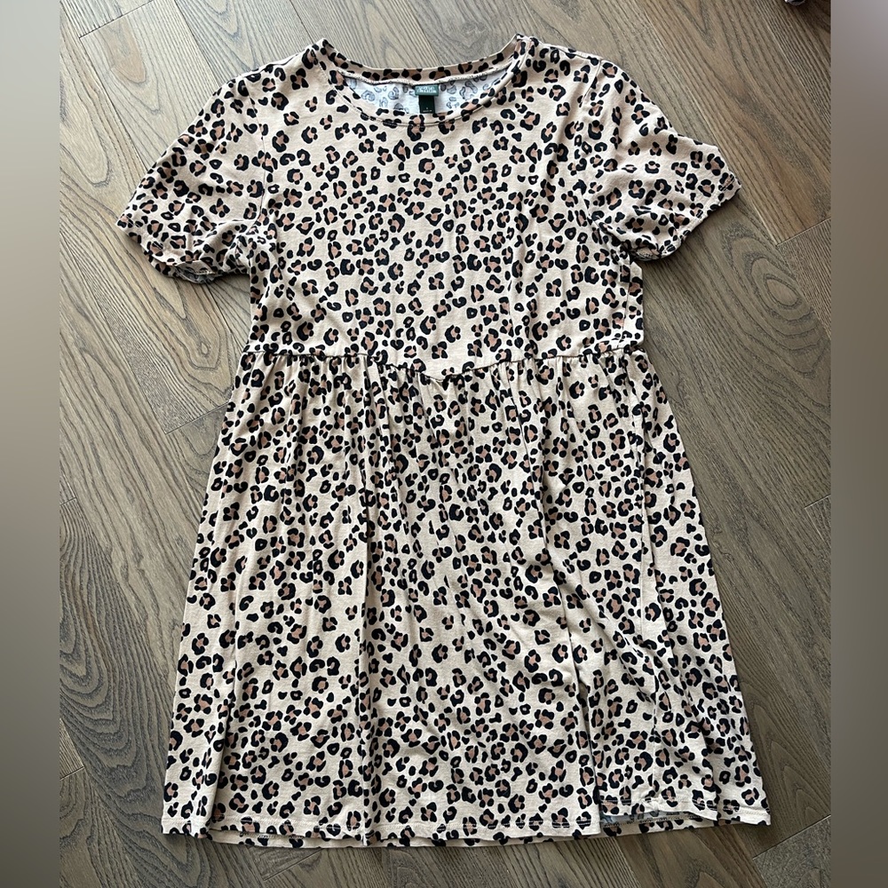 Leopard Babydoll Dress